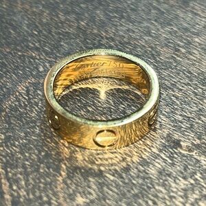 Cartier love ring